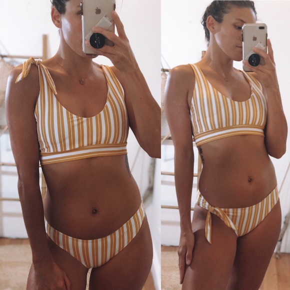 NWT• LAST 1 ☀️Sorrento Striped bikini set - Picture 3 of 8